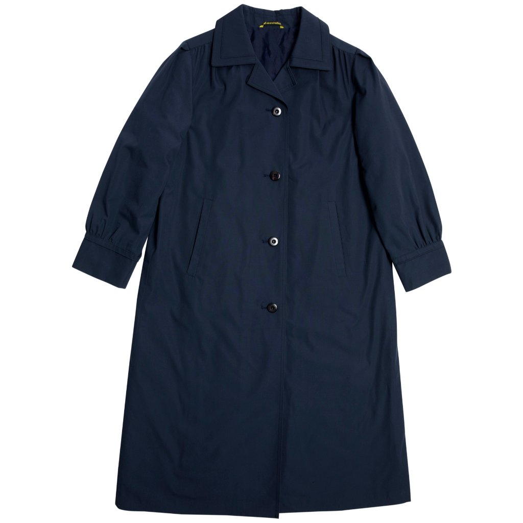 Lacoda (Finland) Nino-Flex Revere Collar Mac Coat : L